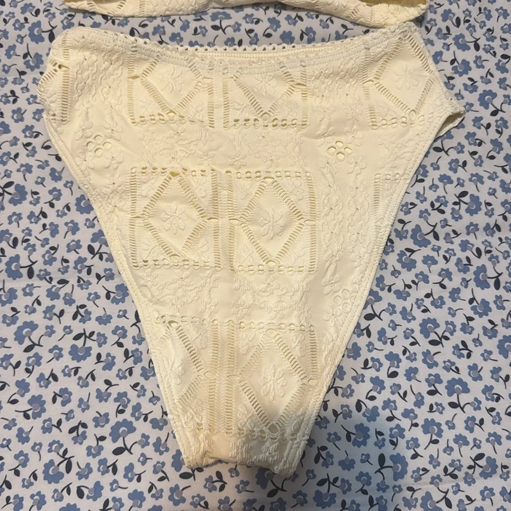 Frankie’s Bikinies Angel Dust Patchwork Bikini